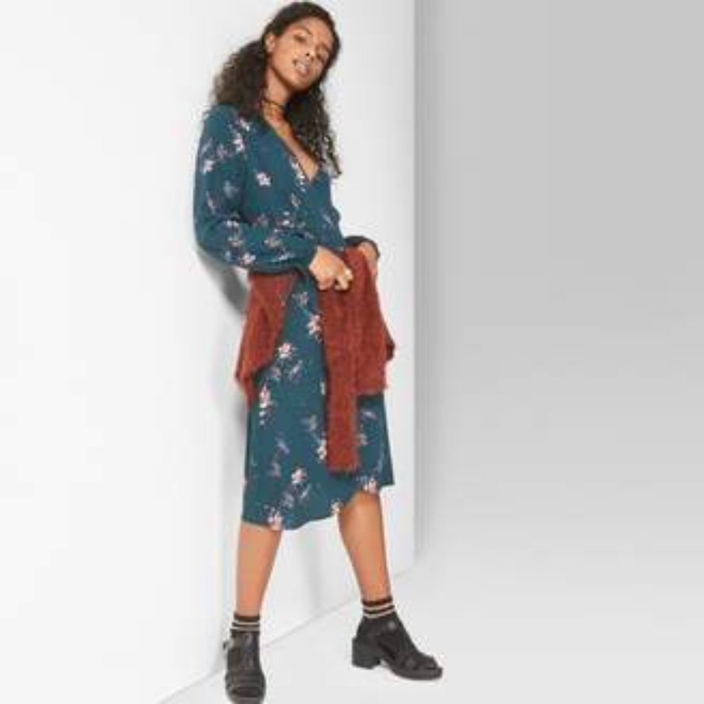 Wild Fable Midi Floral Dress